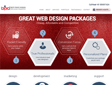 Tablet Screenshot of bestpricedesign.com